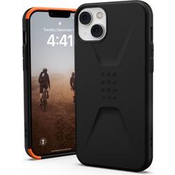 UAG Rugged Case for iPhone 14 Plus [6.7-in] Civilian Mallard Coque de protection pour téléphone portable robuste polycarbonate, polyuréthanne